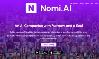 Nomi.ai レビュー（2026年）：最も人間らしいAIコンパニオン？